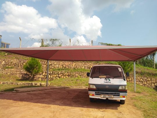 car shade in kenya by tarpo industries limited