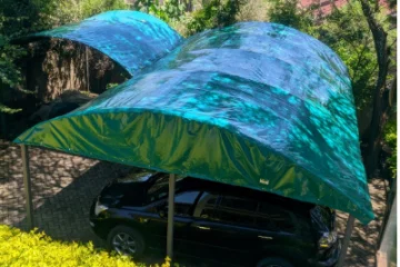 cantilever car shade design in kenya by tarpo industries limited